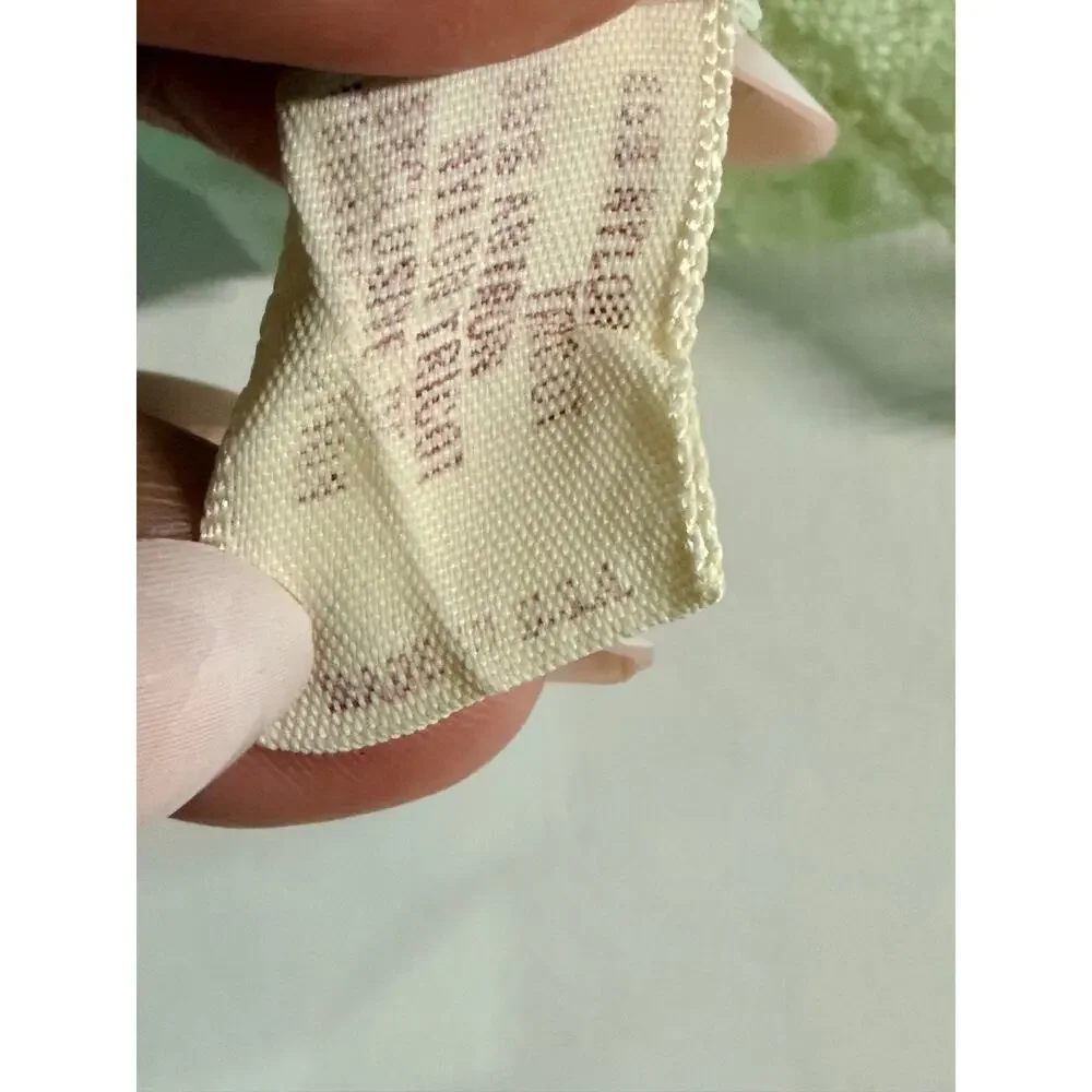 Vintage Hollywood Vassarette Mint Green Nylon Slip Lingerie Babydoll S *flaw